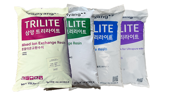 Hạt trao đổi ion Trilite Hàn Quốc
